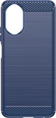 Coque AVIZAR Souple Oppo A38 Effet Carbone Bleu Nuit Coque AVIZAR Souple Oppo A38 Effet Carbone Bleu Nuit