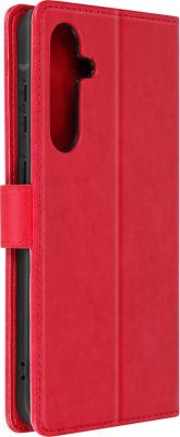Etui AVIZAR Galaxy A55 Support Fleur Papillon Rouge