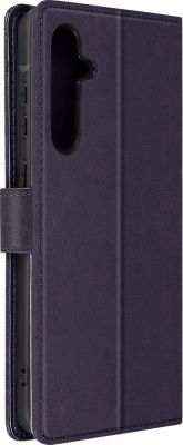 Etui AVIZAR Galaxy A55 Fleur Papillon Violet Foncé