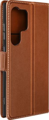Etui AVIZAR Samsung S24 Ultra Portefeuille Marron