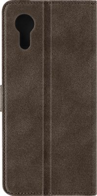 Etui AVIZAR Galaxy Xcover 7 Clapet Marron Foncé