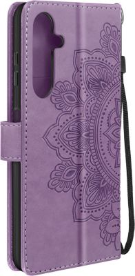 Etui AVIZAR Samsung A25 5G Fleurs violet