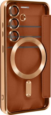 Etui AVIZAR Étui Samsung S24 MagSafe RFID Marron