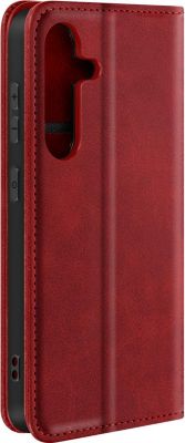 Etui AVIZAR Galaxy S24 et S25 Portefeuille Rouge