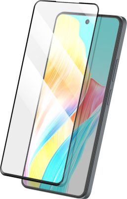 Protège écran AVIZAR Verre Trempé Oppo A58 4G Contour Noir