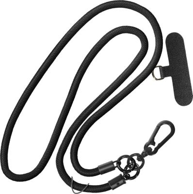 Cordon AVIZAR Tour de cou 60cm Noir