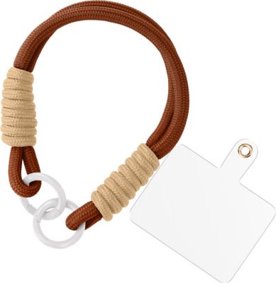 Cordon AVIZAR Marron - languette d'attache incluse