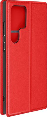 Etui AVIZAR Samsung S24 Ultra Porte-Carte Rouge