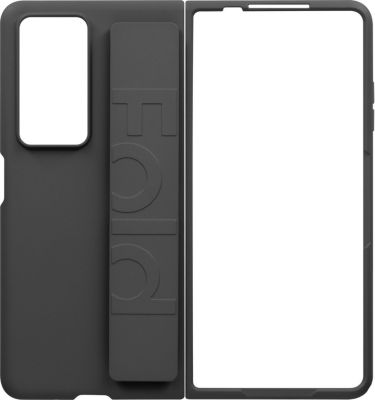 Coque AVIZAR Honor Magic V2 à Sangle Soft touch Noir