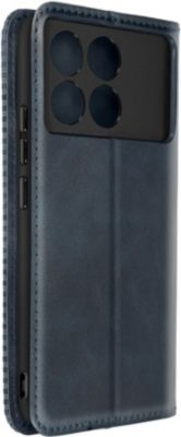 Etui AVIZAR Xiaomi Poco X6 Pro Motif Damier Bleu