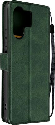 Etui AVIZAR Dragonne Poco M6 5G Vert Foncé
