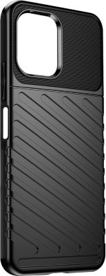 Coque AVIZAR Xiaomi Redmi 12 Design Strié Noir