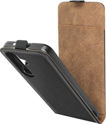 Etui AVIZAR Samsung S24 et S25 Clapet Vertical Noir