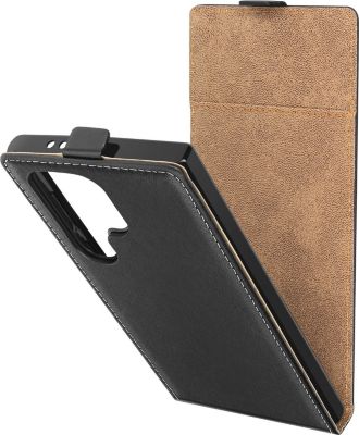 Etui AVIZAR Samsung S24 Ultra Clapet Vertical Noir