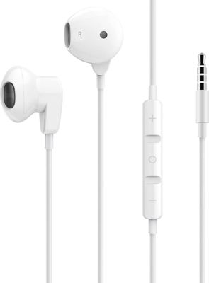 Ecouteurs LINQ Jack 3.5mm Kit Mains Libres 1.2m Blanc Ecouteurs LINQ Jack 3.5mm Kit Mains Libres 1.2m Blanc