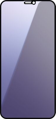Protège écran AVIZAR Anti-lumière Bleue iPhone 11 Noir