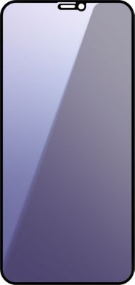 Protège écran AVIZAR Anti-lumière Bleue iPhone 11 Pro Noir