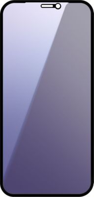 Protège écran AVIZAR Anti-lumière Bleue iPhone 12 Mini Noir