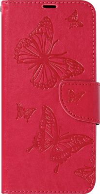 Etui AVIZAR Galaxy A35 5G Support Papillon Rose