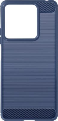 Coque AVIZAR Carbone Redmi Note 13 5G Silicone Bleu