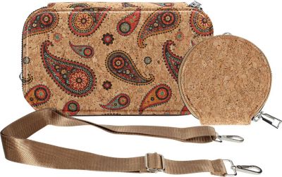 Housse AVIZAR Liège Cachemire Double Grande Poche Zip