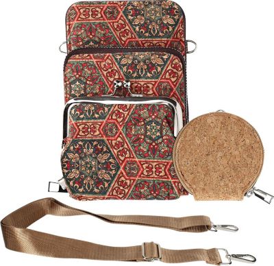 Housse AVIZAR Liège Lys Triple Poche Porte monnaie