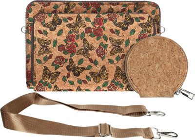 Housse AVIZAR Liège Papillon Poche Zip Bord carré