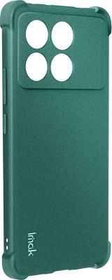 Coque IMAK Poco X6 Pro Silicone Coins Bumper Vert Coque IMAK Poco X6 Pro Silicone Coins Bumper Vert