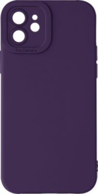 Coque AVIZAR iPhone 12 Mat Violet Caméra Protégée
