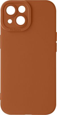 Coque AVIZAR iPhone 13 Mat Marron Caméra Protégée