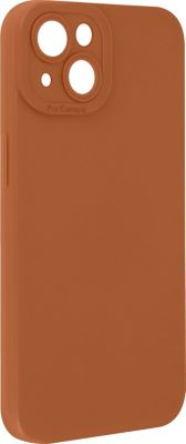 Coque AVIZAR iPhone 14 Mat Marron Caméra Protégée