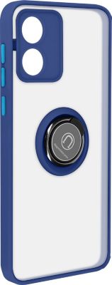 Coque AVIZAR Motorola Moto E13 Bague Support Bleu