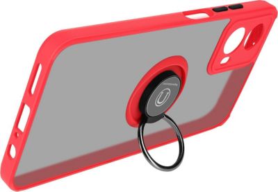 Coque AVIZAR Motorola Moto G34 Bague Support Rouge
