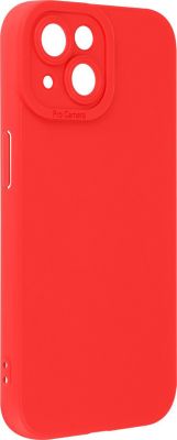 Coque AVIZAR iPhone 15 Plus Mat Rouge Caméra Protégée