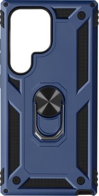 Coque AVIZAR Galaxy S24 Ultra Bague Support Bleu Nuit Coque AVIZAR Galaxy S24 Ultra Bague Support Bleu Nuit