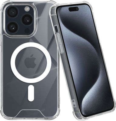 Coque AVIZAR MagSafe iPhone 15 Pro Coins Renforcés