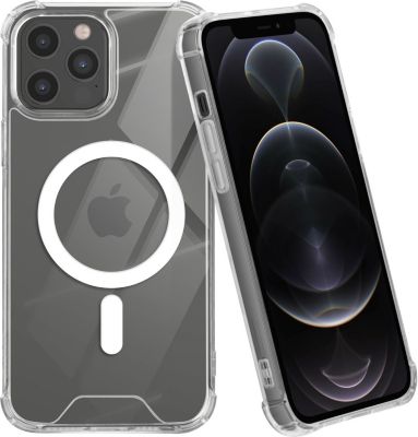 Coque AVIZAR MagSafe iPhone 12 Pro Max Coins Antichoc Coque AVIZAR MagSafe iPhone 12 Pro Max Coins Antichoc