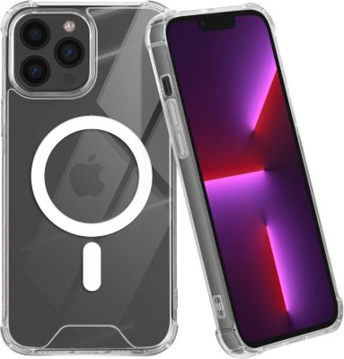 Coque AVIZAR MagSafe iPhone 13 Pro Max Coins Antichoc