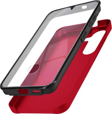 Coque AVIZAR Samsung S24 et S25 Tactile Rouge