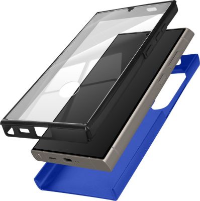 Coque AVIZAR Samsung Galaxy S24 Ultra Tactile Bleu