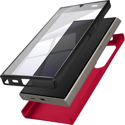 Coque AVIZAR Samsung Galaxy S24 Ultra Tactile Rouge