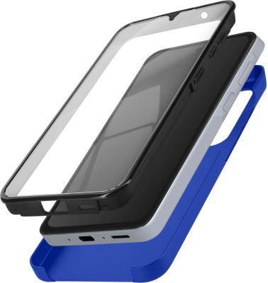 Coque AVIZAR Samsung Galaxy A55 Tactile Bleu