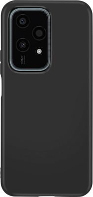 Coque MAYAXESS Honor 200 Lite Silicone Souple Noir