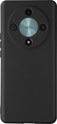 Coque MAYAXESS Honor Magic 6 Lite Silicone Souple Noir