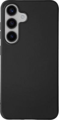 Coque MAYAXESS Samsung S24 et S25 Silicone Souple Noir Coque MAYAXESS Samsung S24 et S25 Silicone Souple Noir