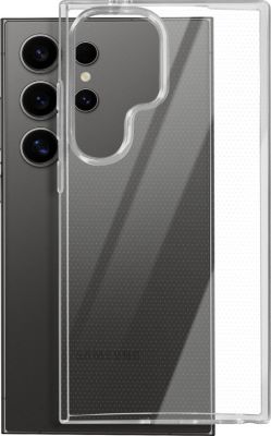 Coque MAYAXESS Samsung S24 Ultra Silicone Transparent