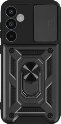 Coque MAYAXESS Samsung Galaxy A55 Antichoc Bague Noir