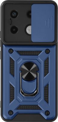 Coque MAYAXESS Xiaomi Redmi Note 13 Pro 5G Bague Bleu