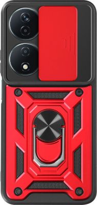 Coque MAYAXESS Honor 90 Smart Antichoc Bague Rouge Coque MAYAXESS Honor 90 Smart Antichoc Bague Rouge