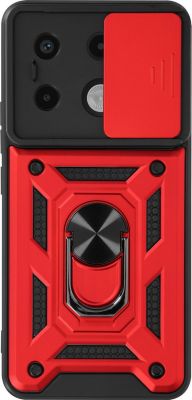 Coque MAYAXESS Xiaomi Redmi Note 13 Pro 5G Bague Rouge